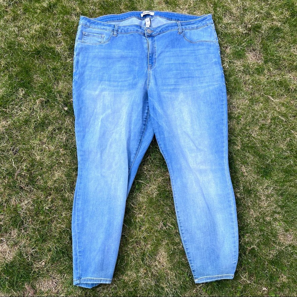 Size 24w plus size skinny jeans